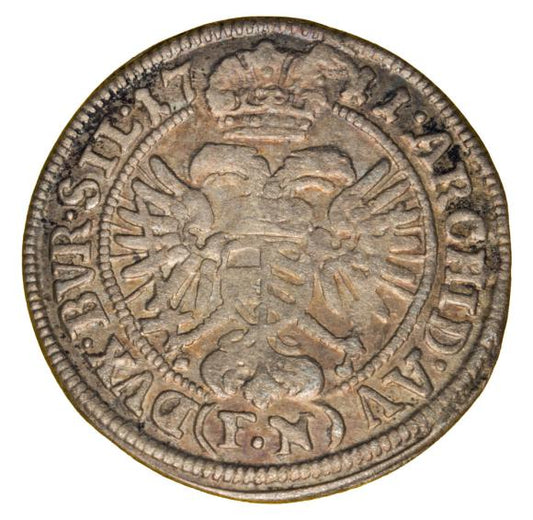 3 krajcary 1711 Józef I Habsburg Śląsk Wrocław