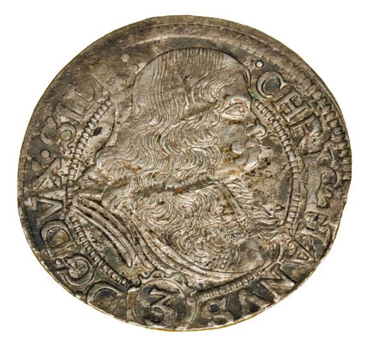 3 krajcary 1670 Chrystian Wołowski Księstwo Brzesko-Legnicko-Wołowskie Brzeg