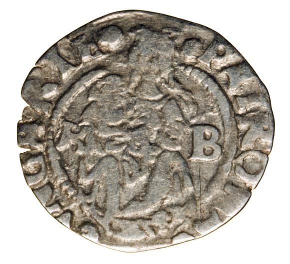 Denar 1544 Ferdynand I Habsburg Węgry Kremnica