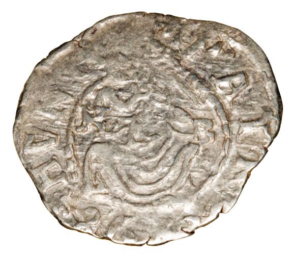 Denar 1598 Rudolf II Habsburg Węgry Kremnica