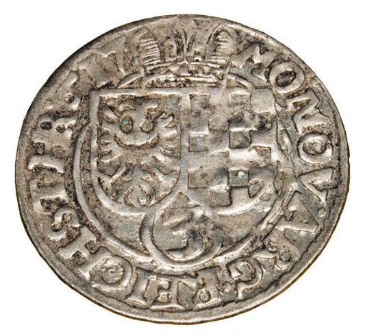 3 krajcary 1617 Jan Krystian Jerzy Rudolf Księstwo Brzesko-Legnicko-Wołowskie Złoty Stok