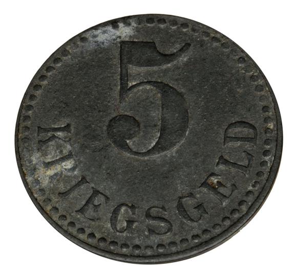 5 fenigów 1917 Świnoujście / Swinemunde