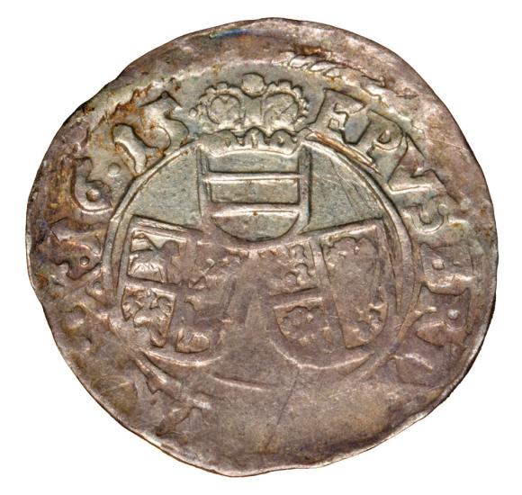 3 krajcary 1615 Karol Austriacki Księstwo Nyskie Biskupów Wrocławskich Nysa