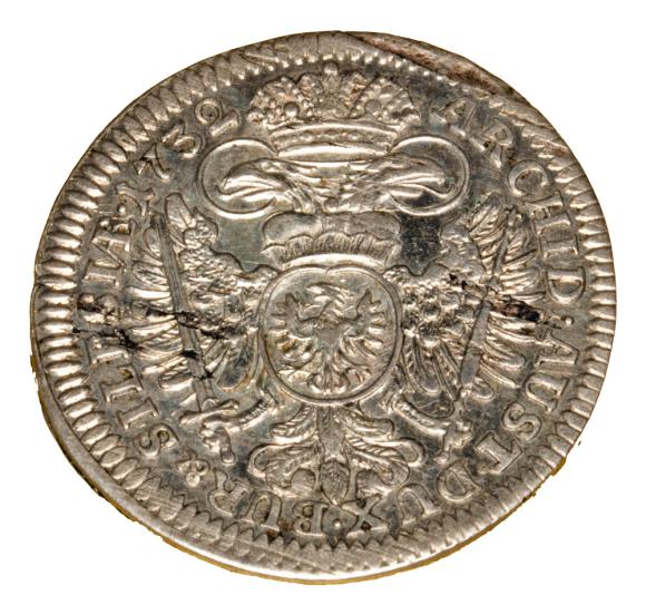 3 krajcary 1732 Karol VI Habsburg Śląsk Wrocław