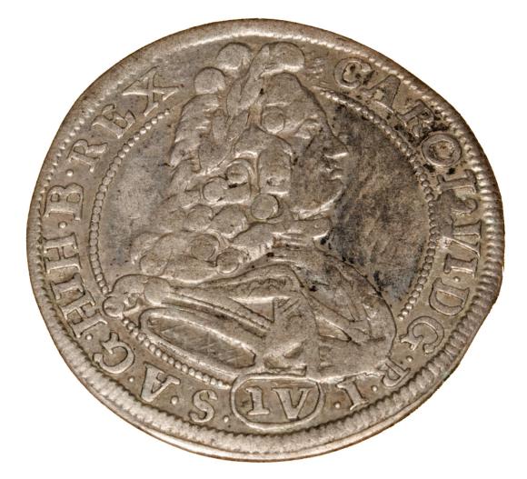 6 krajcarów 1713 Karol VI Habsburg Śląsk Wrocław