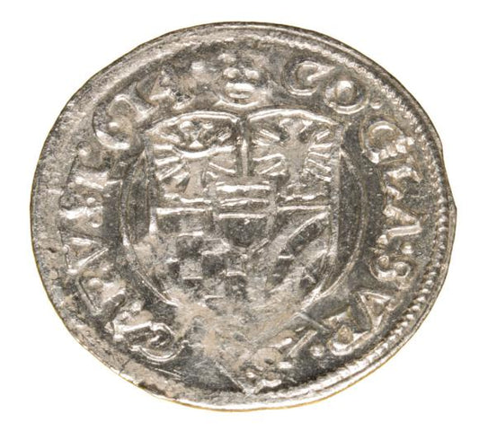 3 krajcary 1614 Karol II Podiebradowicz Księstwo Ziębicko - Oleśnickie Oleśnica