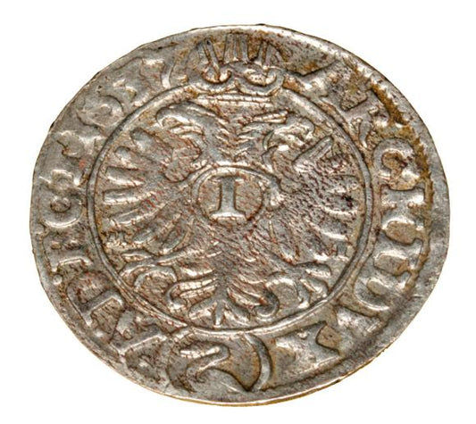 1 krajcar 1637 Ferdynand III Habsburg Śląsk Wrocław