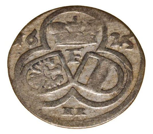 1/2 krajcara 1625 Ferdynand II Habsburg Śląsk Wrocław