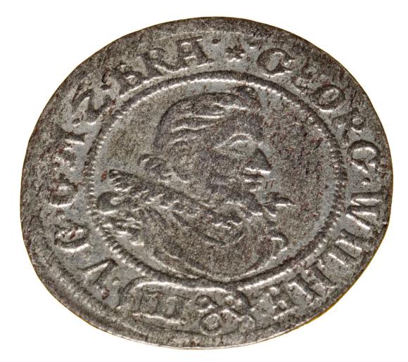 3 grosze 1622 Jerzy Wilhelm Hohenzollern Księstwo Krośnieńskie Krosno