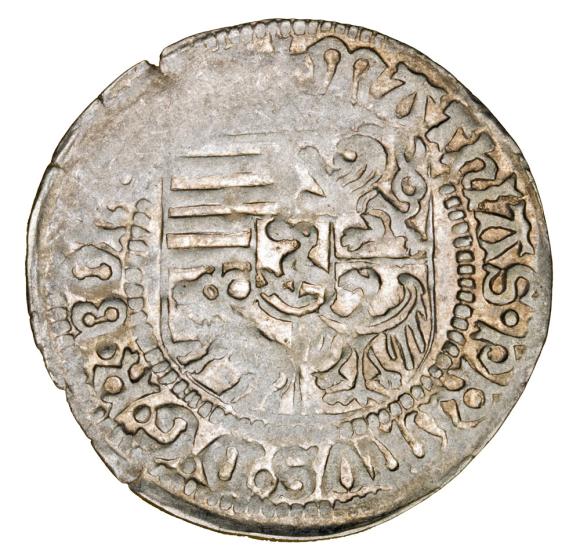 Grosz 1470-1471 Maciej Korwin Wrocław