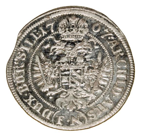 3 krajcary 1707 Józef I Habsburg Wrocław