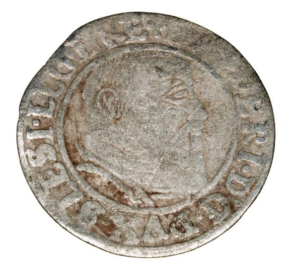 Grosz 1544 Fryderyk II Legnicki Księstwo Brzesko - Legnicko - Wołowskie Legnica
