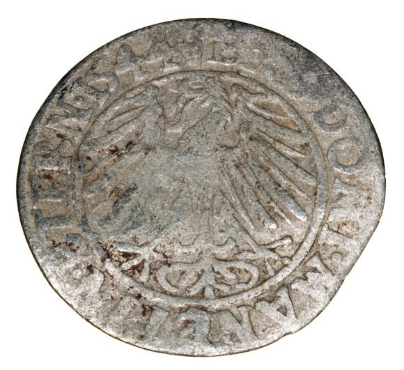 Grosz 1544 Fryderyk II Legnicki Księstwo Brzesko - Legnicko - Wołowskie Legnica