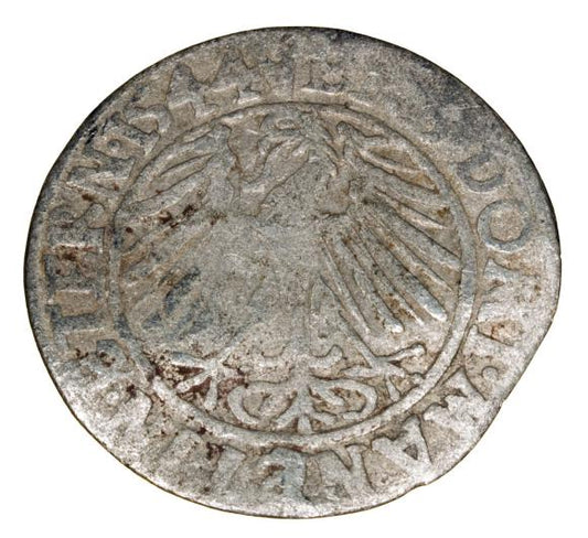 Grosz 1544 Fryderyk II Legnicki Księstwo Brzesko - Legnicko - Wołowskie Legnica