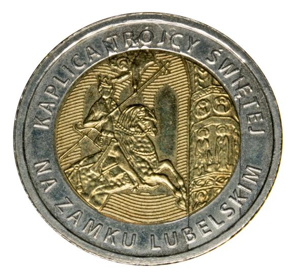 5 złotych 2017 III RP Warszawa Kaplica Trójcy Świętej na zamku lubelskim