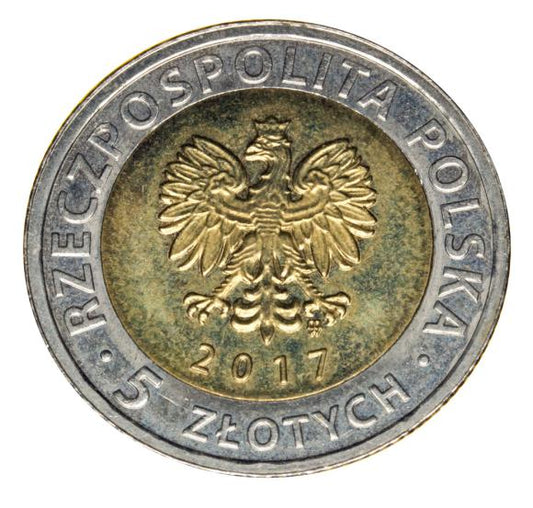 5 złotych 2017 III RP Warszawa Kaplica Trójcy Świętej na zamku lubelskim