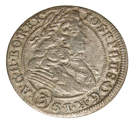 3 krajcary 1705 Józef I Habsburg Śląsk Wrocław