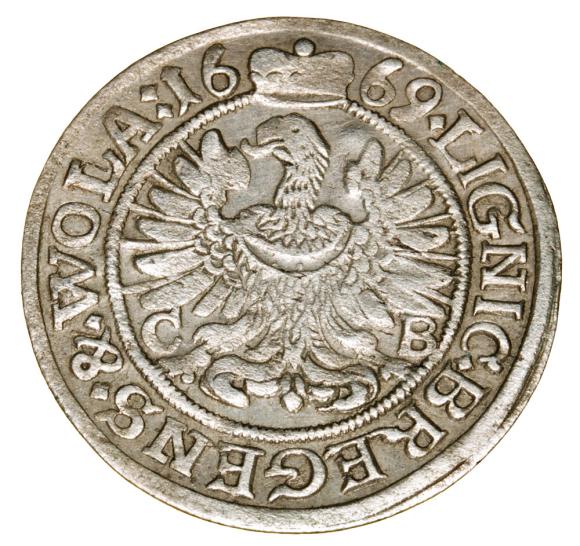 3 krajcary 1669 Chrystian Wołowski Księstwo Brzesko-Legnicko-Wołowskie Brzeg