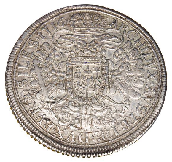 Talar 1716 Karol II Habsburg Śląsk Wrocław