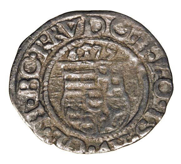 Denar 1579 Rudolf II Habsburg Węgry Kremnica