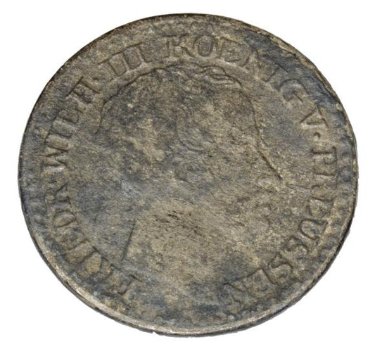 1 grosz srebrny 1824 Fryderyk Wilhelm III Prusy Berlin