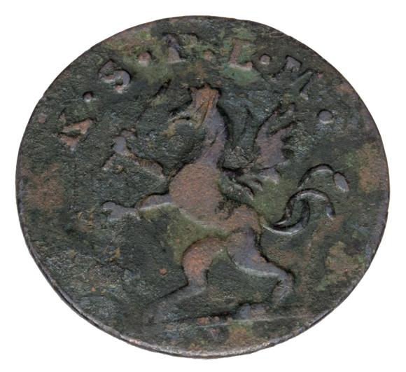 3 fenigi 1776 Pomorze Zachodnie Strzałów / Stralsund