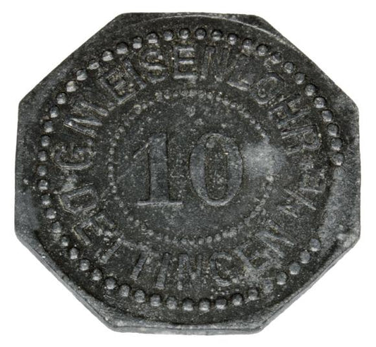 10 fenigów Dettingen