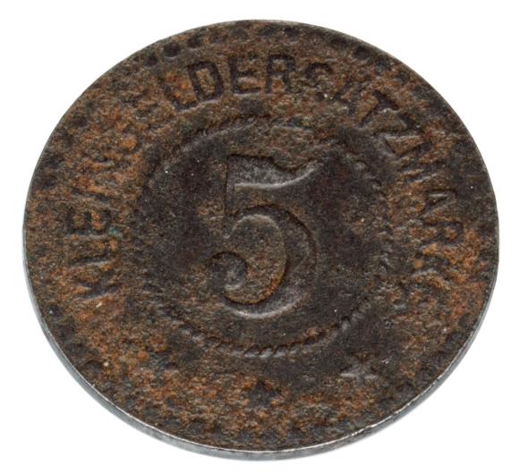 5 fenigów Kamienna Góra Landeshut