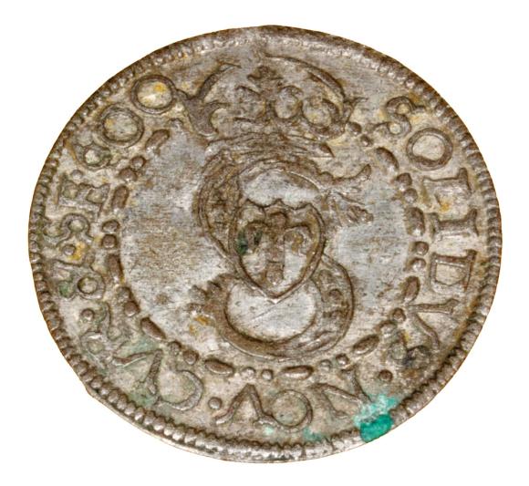 Szeląg 1600 Fryderyk i Wilhelm Kettler Księstwo Kurlandzkie Mitawa