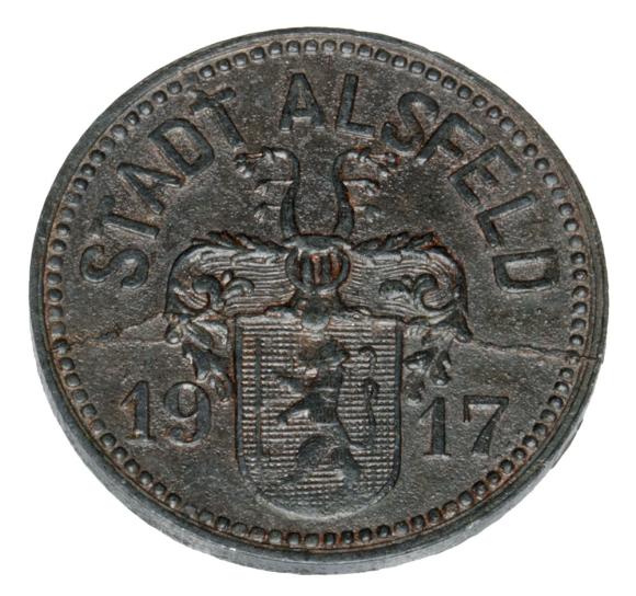 10 fenigów 1917 Alsfeld Hesja