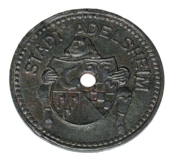 10 fenigów Adelsheim Badenia