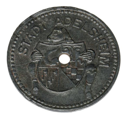 10 fenigów Adelsheim Badenia