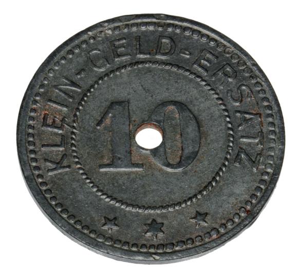 10 fenigów Adelsheim Badenia