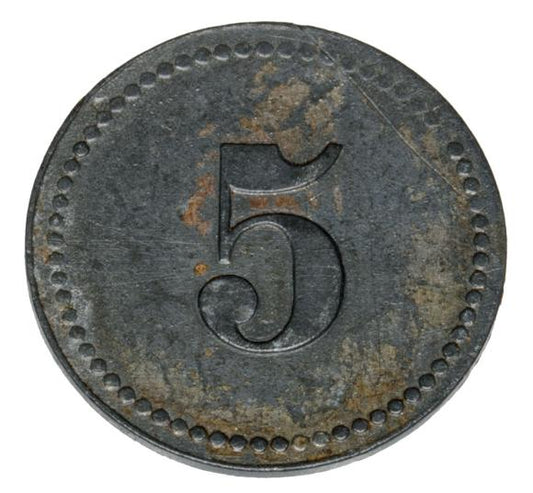 5 fenigów Crefeld oficerski obóz jeniecki