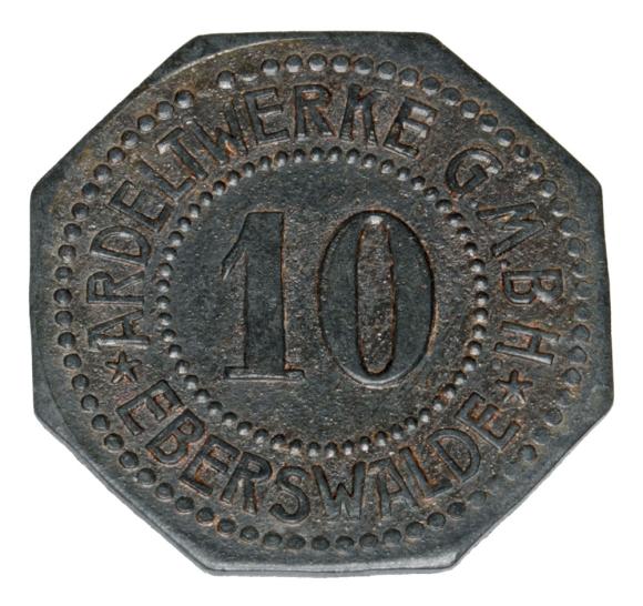 10 fenigów Eberswalde Zakłady Ardelt Werke