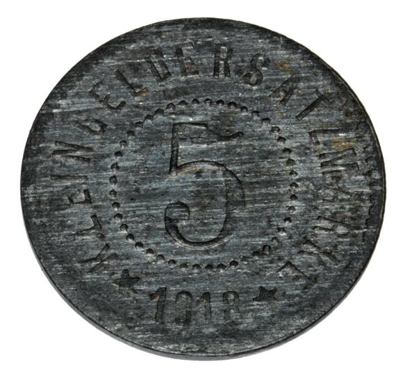 5 fenigów 1918 Gotha Eduard Meyer
