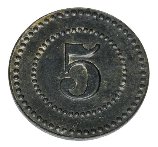 5 fenigów Langendreer Zeche Mansfeld