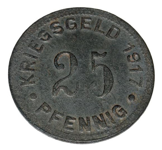25 fenigów 1917 Munster Westfalia