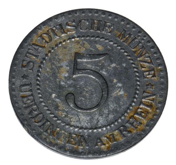 5 fenigów 1917 Uerdingen