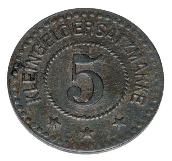 5 fenigów 1917 Weiden