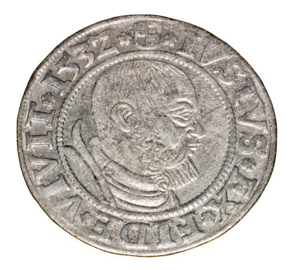 Grosz 1532 Albrecht Hohenzollern Niemcy Królewiec