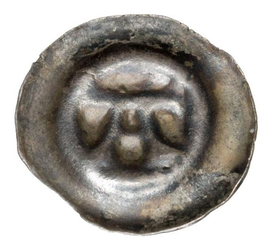 Brakteat Pomorze Zachodnie Tąglim Litera A