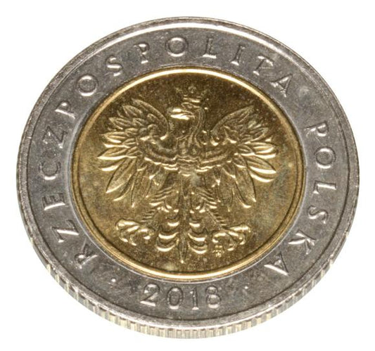 5 złotych 2018 Polska Warszawa 100 lat niepodległości