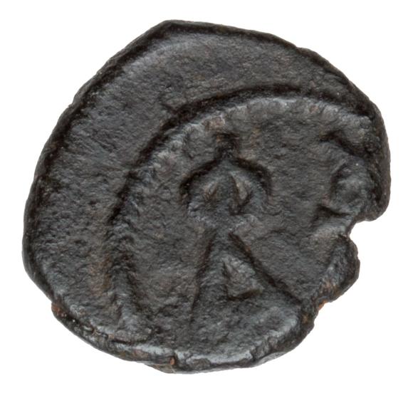 Pentanummium 565-578 Justynian II Rhinotmetos Cesarstwo Rzymskie Kyzikos