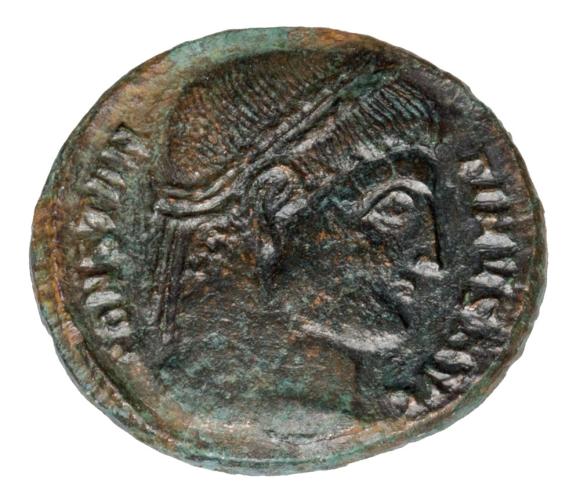 Follis 325-326 Konstantyn I Wielki Cesarstwo Rzymskie Antiochia Theoupolis