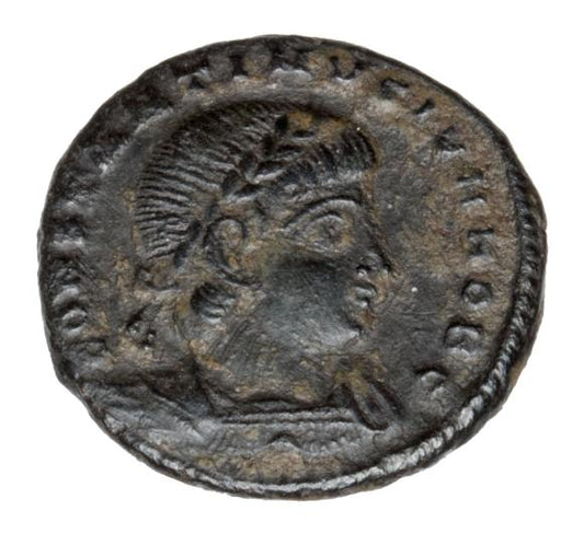 Follis 337-347 Konstantyn II Cesarstwo Rzymskie Antiochia Theoupolis