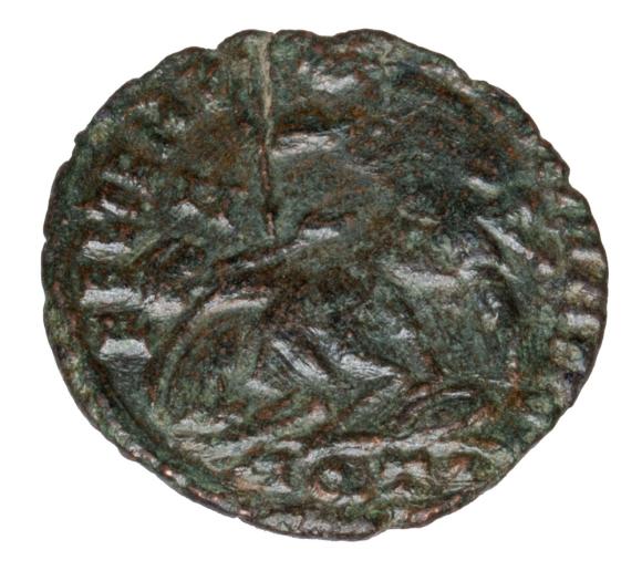 Follis 354-356 Konstancjusz II Cesarstwo Rzymskie Akwileja