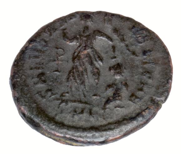 Follis 383-392 Walentynian II Cesarstwo Rzymskie Cyzicus