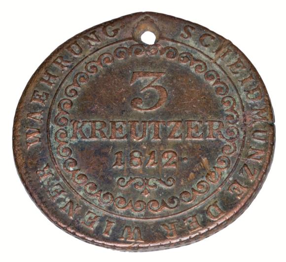 3 krajcary 1812 Franciszek II Habsburg Austria Smolnik