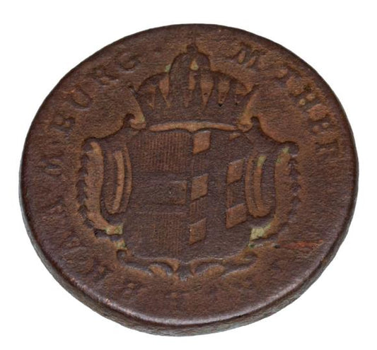 1 krajcar 1772 Maria Teresa Habsburg Austria Bawaria Brunzburg